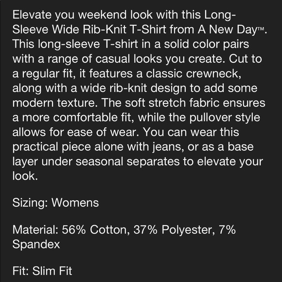 Long sleeved ribbed tshirt - cream/ivory - Picture 3 of 4